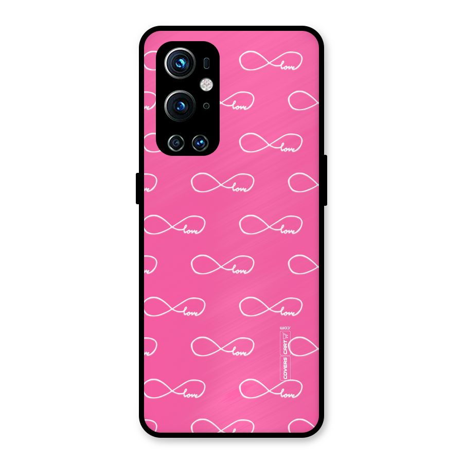 Infinity Love Metal Back Case for OnePlus 9 Pro