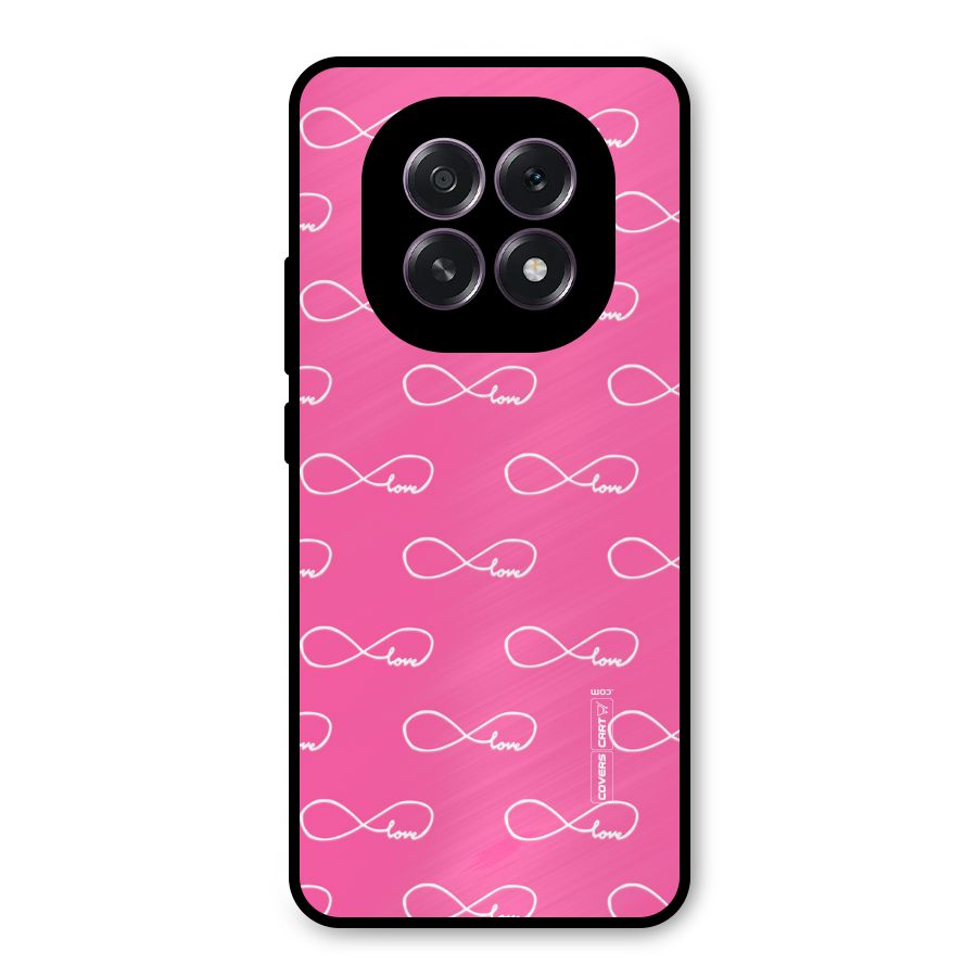 Infinity Love Metal Back Case for Oppo F29