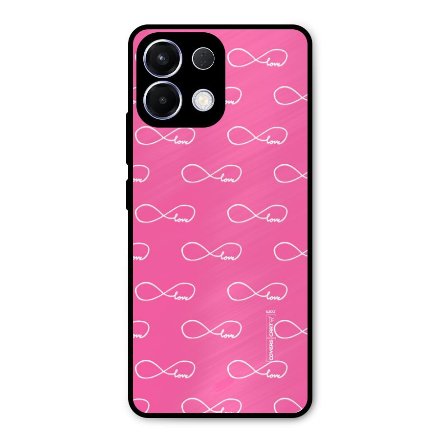 Infinity Love Metal Back Case for Oppo K13