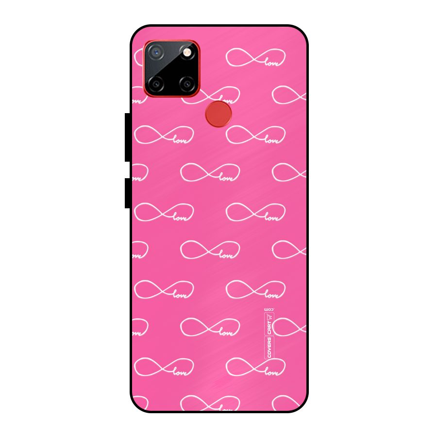 Infinity Love Metal Back Case for Realme C12