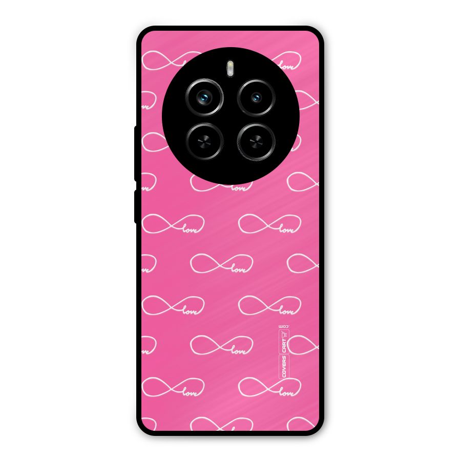 Infinity Love Metal Back Case for Realme P1 Pro