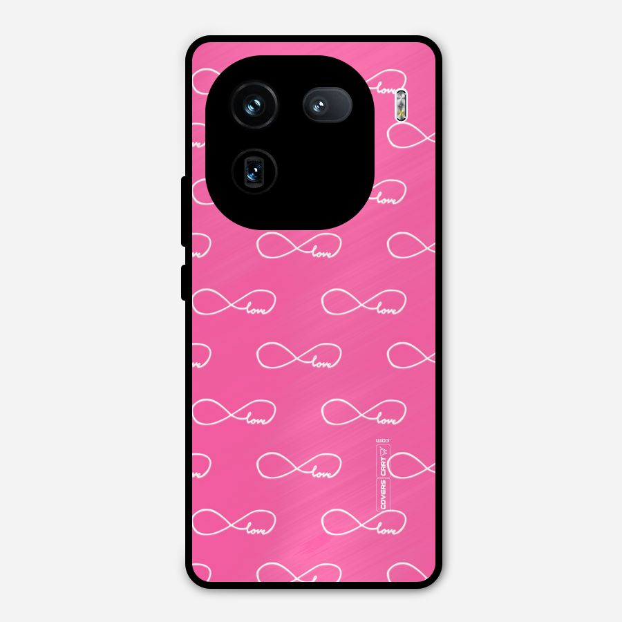 Infinity Love Metal Back Case for iQOO 12