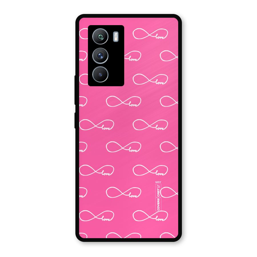 Infinity Love Metal Back Case for iQOO 9 SE