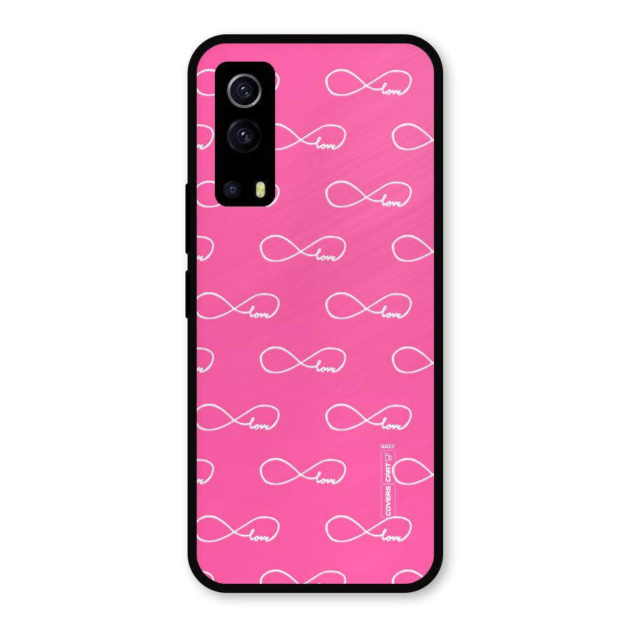 Infinity Love Metal Back Case for iQOO Z3