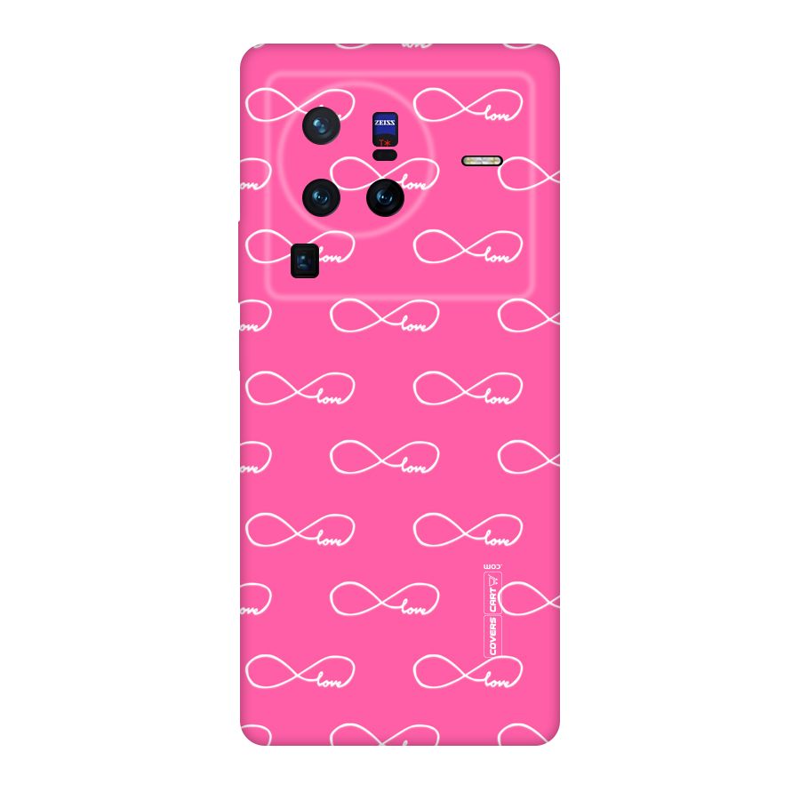 Infinity Love Original Polycarbonate Back Case for Vivo X80