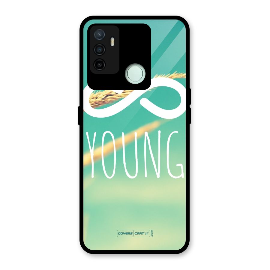 Infinity Young Glass Back Case for Oppo A53
