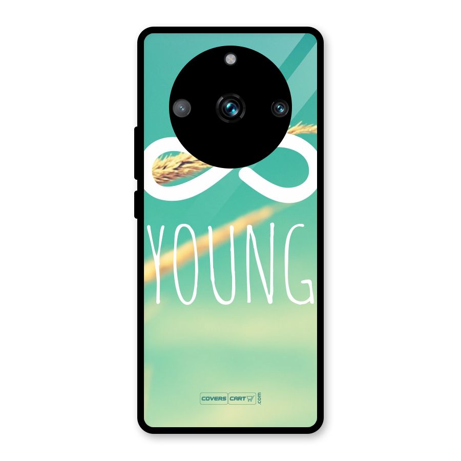 Infinity Young Glass Back Case for Realme 11 Pro