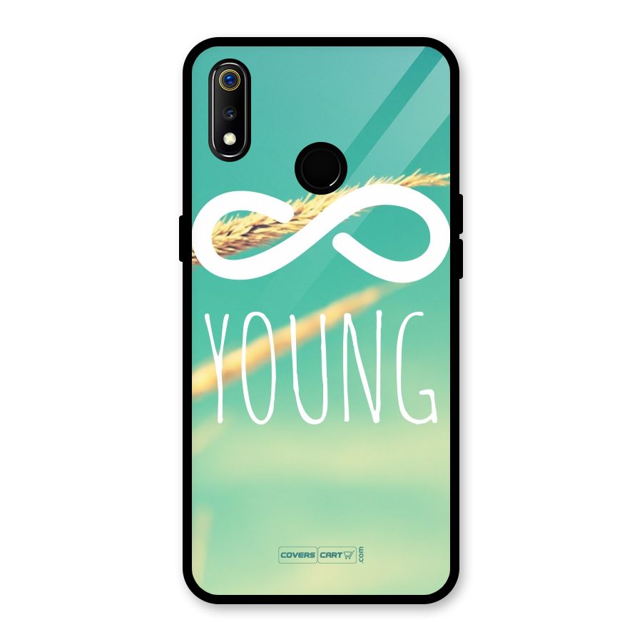 Infinity Young Glass Back Case for Realme 3i