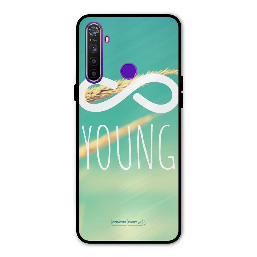 Infinity Young Glass Back Case for Realme 5s