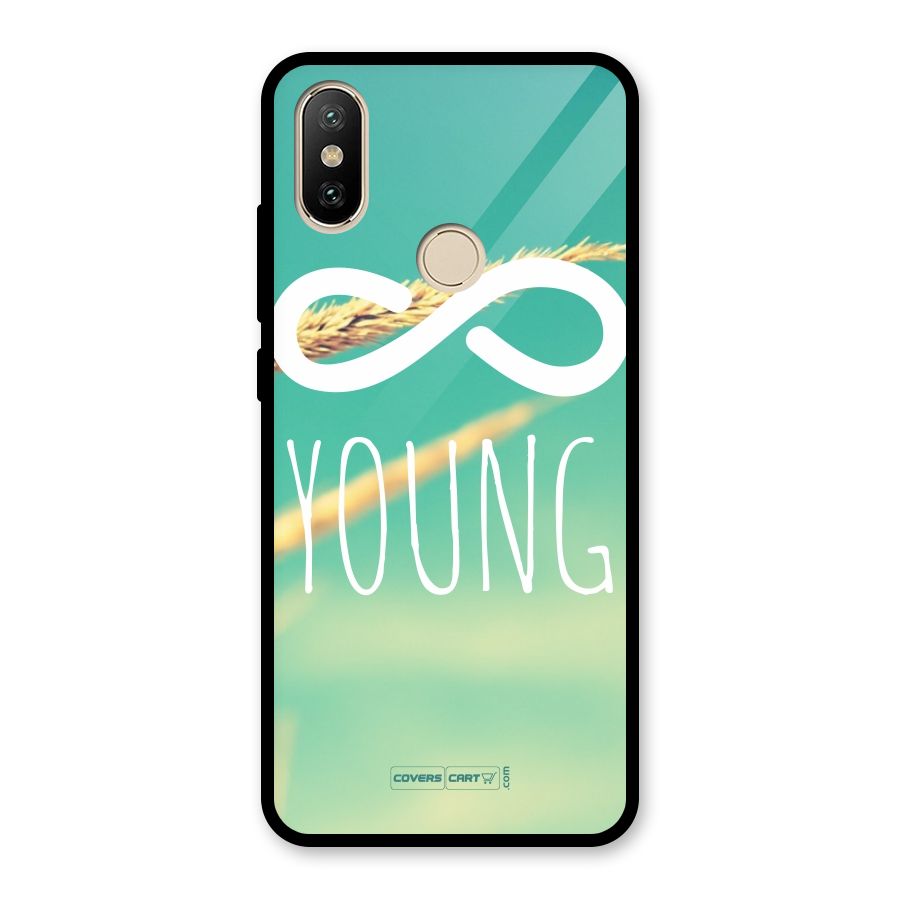 Infinity Young Glass Back Case for Redmi A2