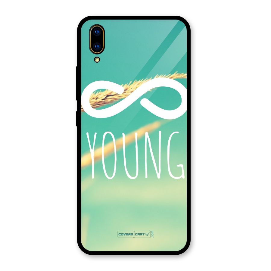 Infinity Young Glass Back Case for Vivo V11 Pro