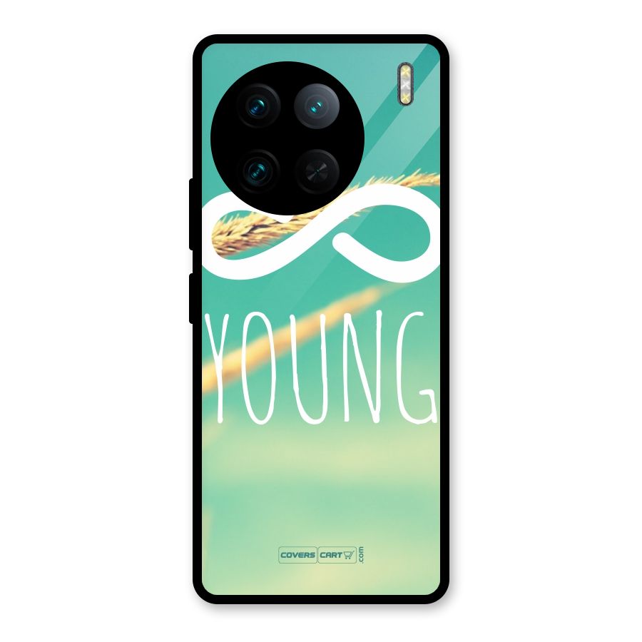 Infinity Young Glass Back Case for Vivo X90 Pro