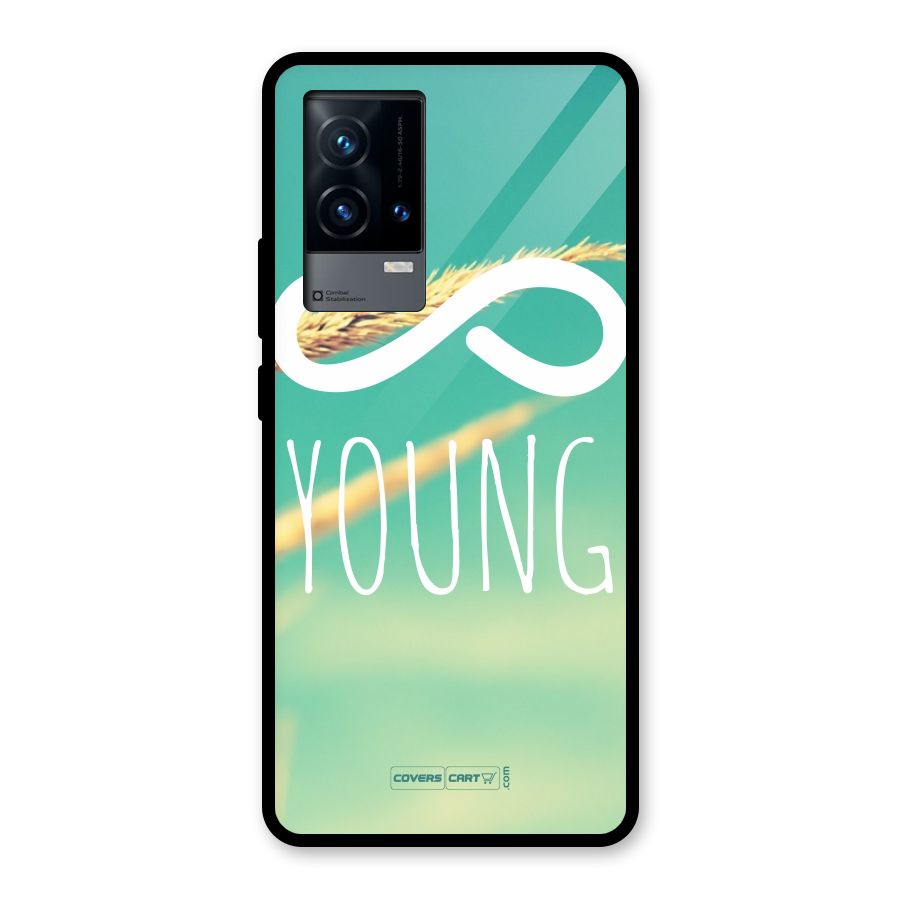 Infinity Young Glass Back Case for iQOO 9 5G