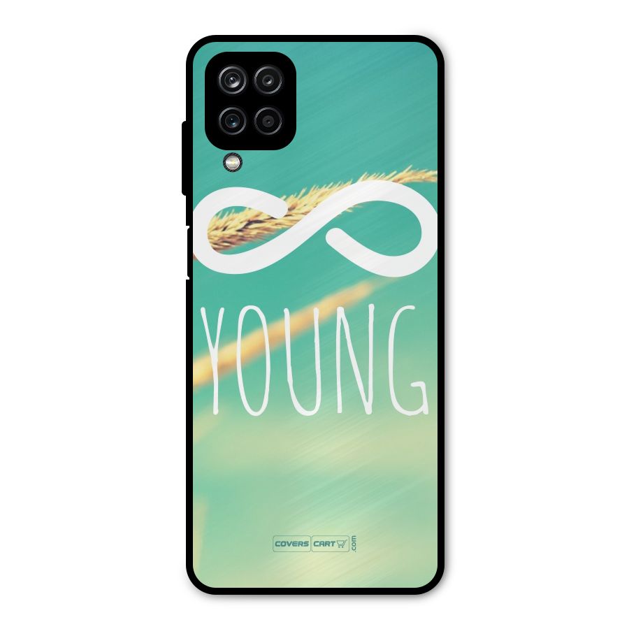 Infinity Young Metal Back Case for Galaxy A12