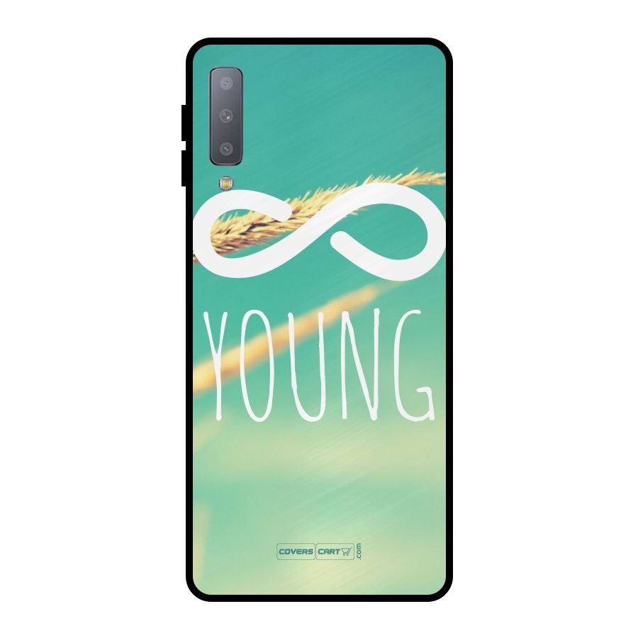 Infinity Young Metal Back Case for Galaxy A7 (2018)