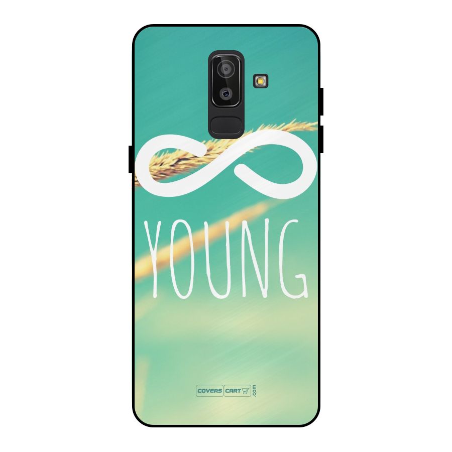 Infinity Young Metal Back Case for Galaxy J8