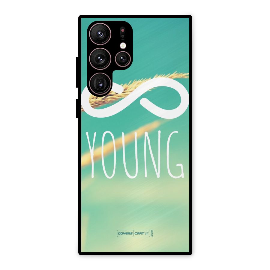 Infinity Young Metal Back Case for Galaxy S22 Ultra 5G