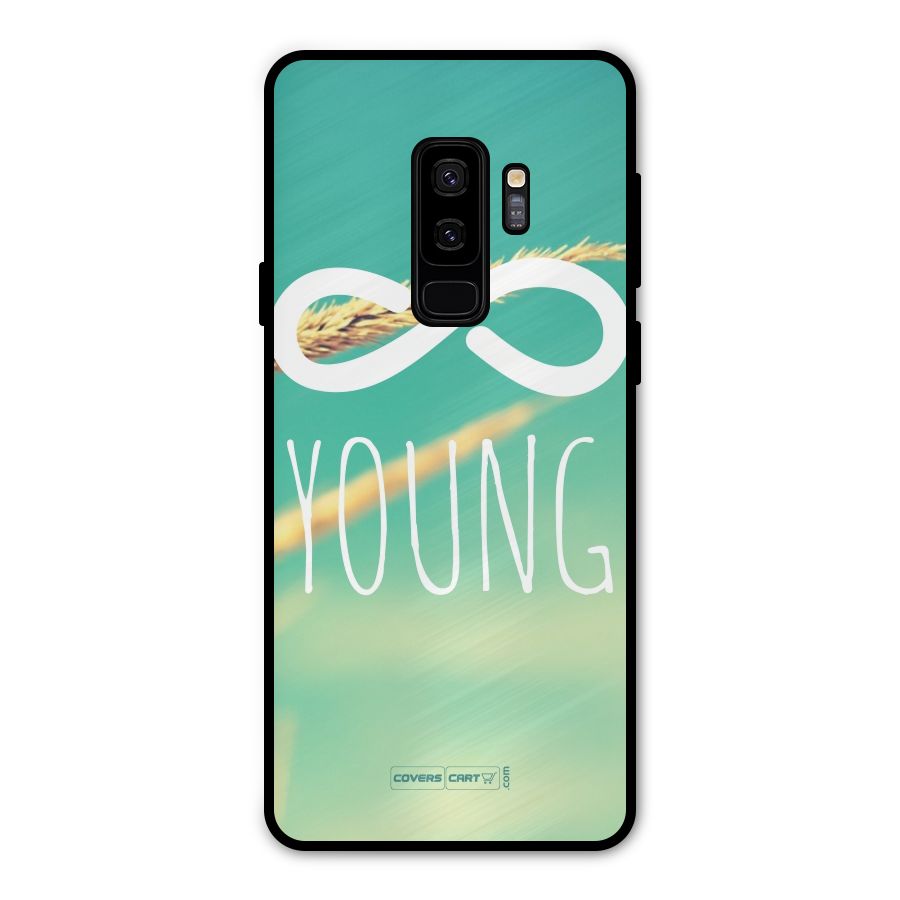 Infinity Young Metal Back Case for Galaxy S9 Plus