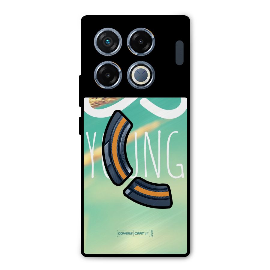 Infinity Young Metal Back Case for Infinix GT 20 Pro