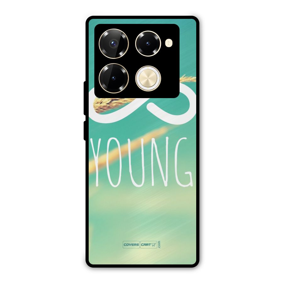 Infinity Young Metal Back Case for Infinix Note 40 Pro