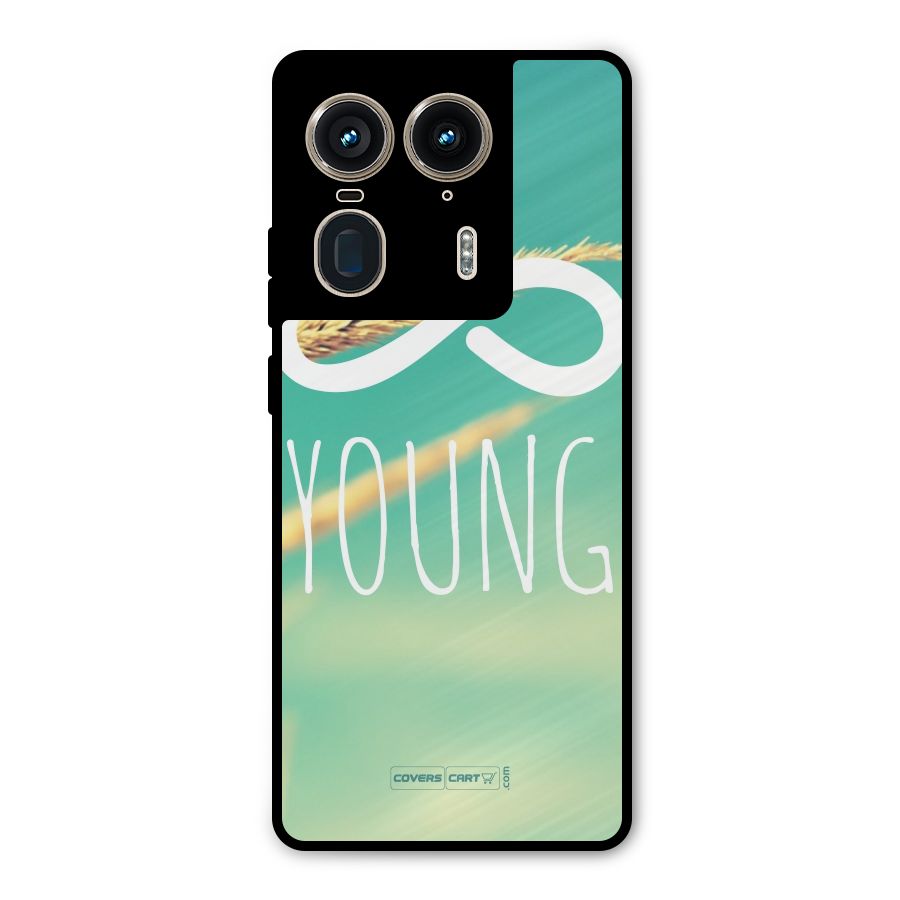 Infinity Young Metal Back Case for Motorola Edge 50 Ultra