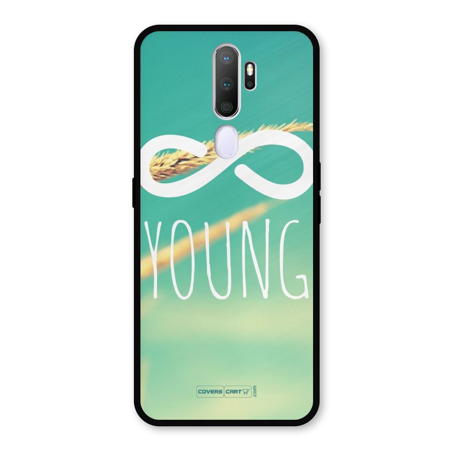 Infinity Young Metal Back Case for Oppo A9 (2020)