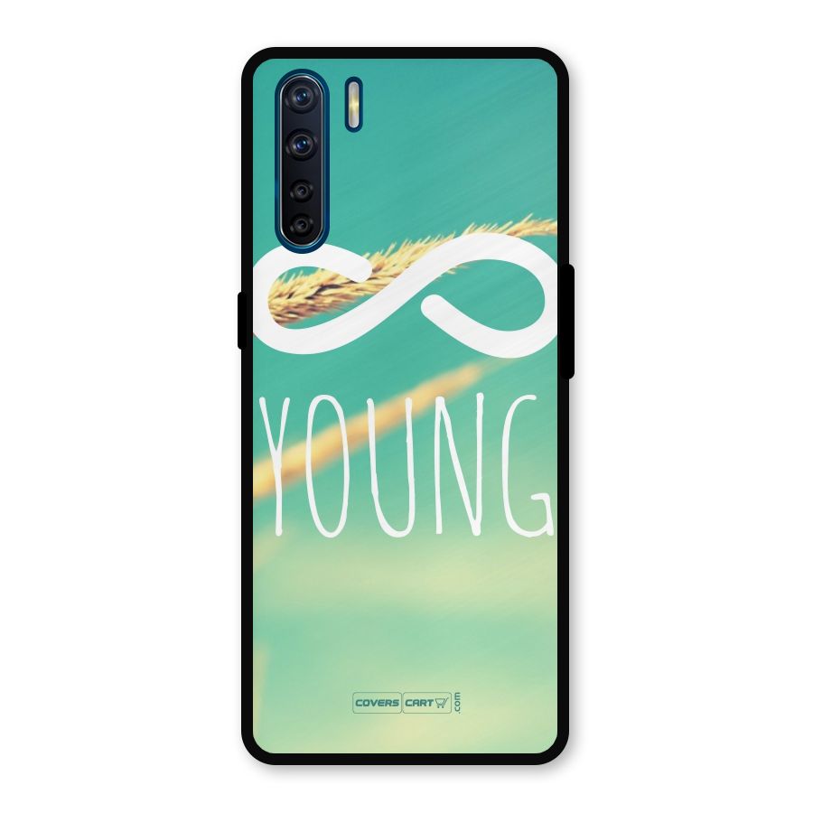 Infinity Young Metal Back Case for Oppo F15