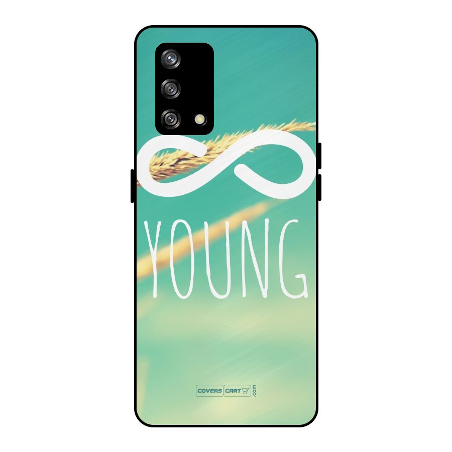 Infinity Young Metal Back Case for Oppo F19
