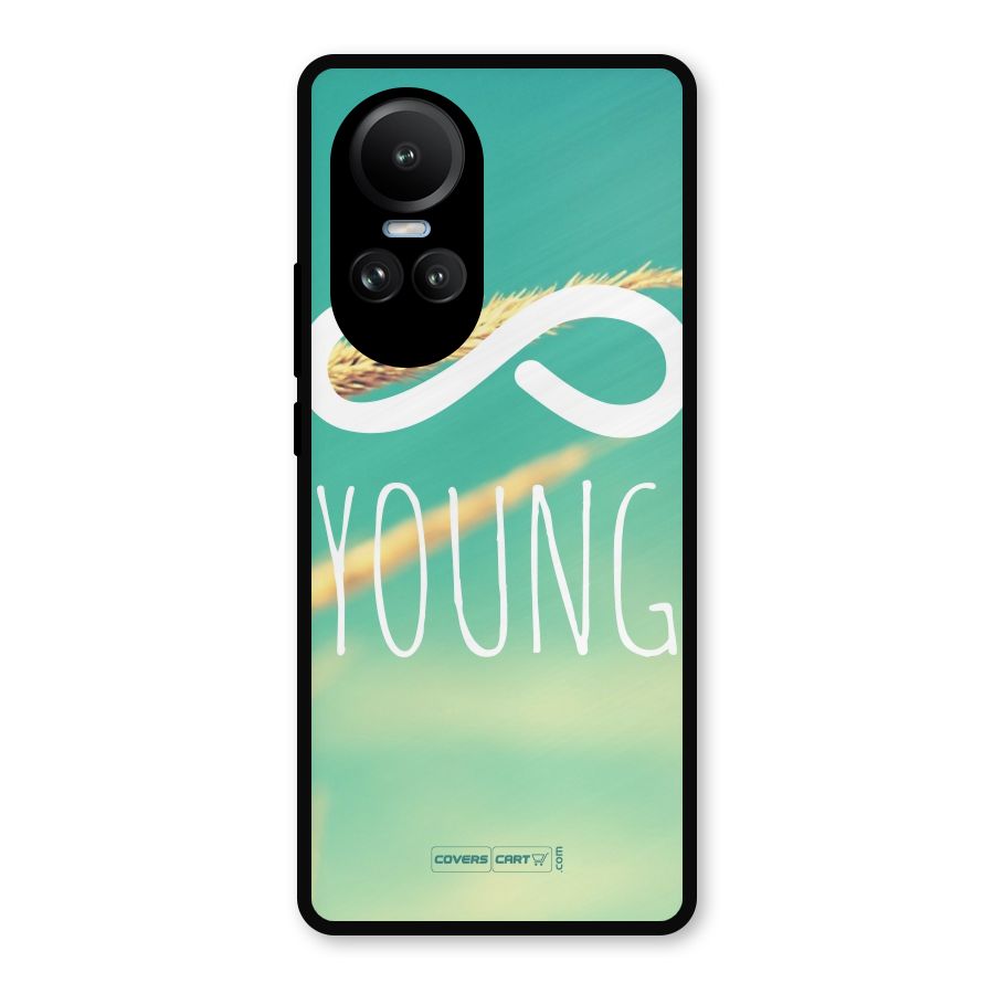 Infinity Young Metal Back Case for Oppo Reno10