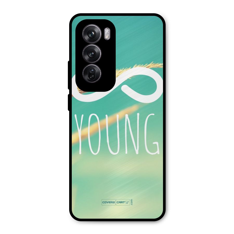 Infinity Young Metal Back Case for Oppo Reno12 Pro