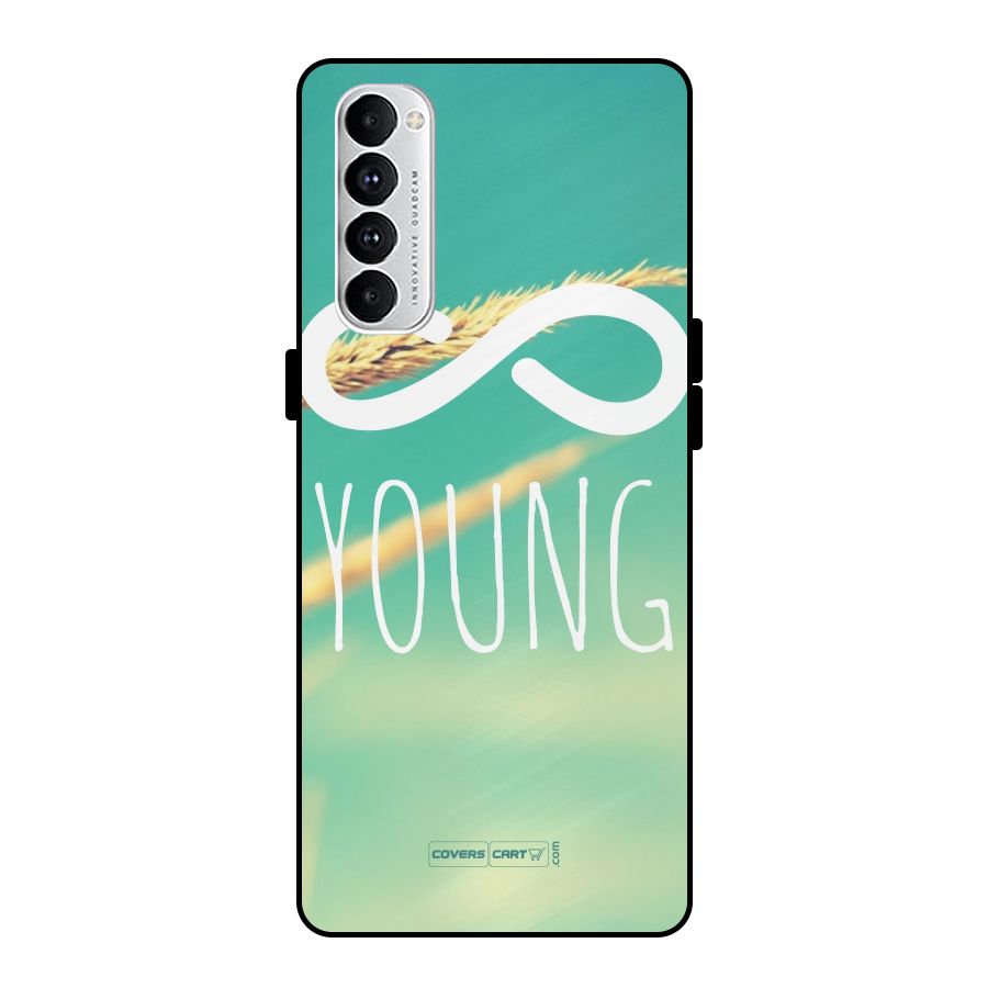 Infinity Young Metal Back Case for Oppo Reno4 Pro