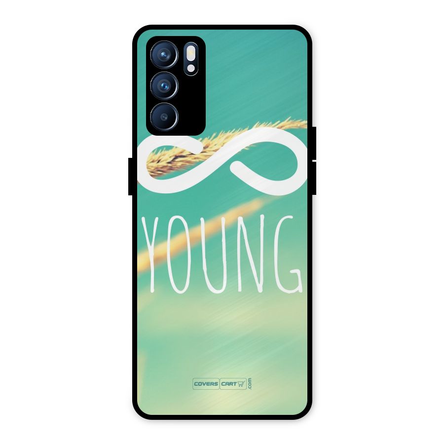 Infinity Young Metal Back Case for Oppo Reno6 5G