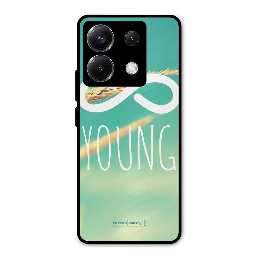 Infinity Young Metal Back Case for Poco X6