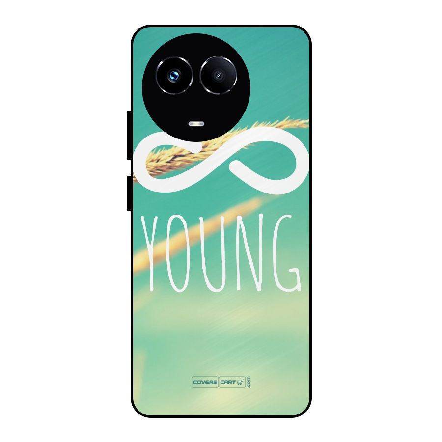 Infinity Young Metal Back Case for Realme 11X
