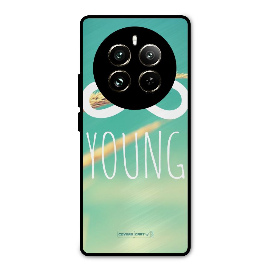 Infinity Young Metal Back Case for Realme 12 Pro