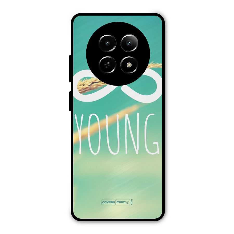 Infinity Young Metal Back Case for Realme 12x 5G