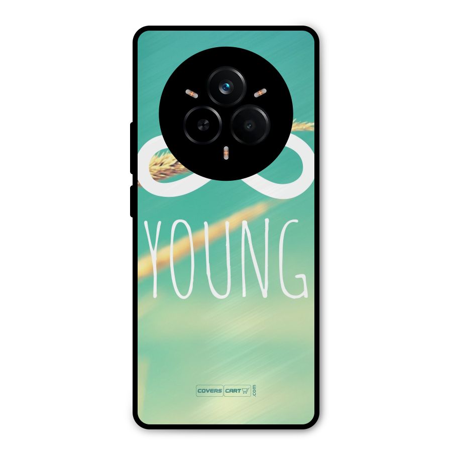 Infinity Young Metal Back Case for Realme 14 Pro Plus
