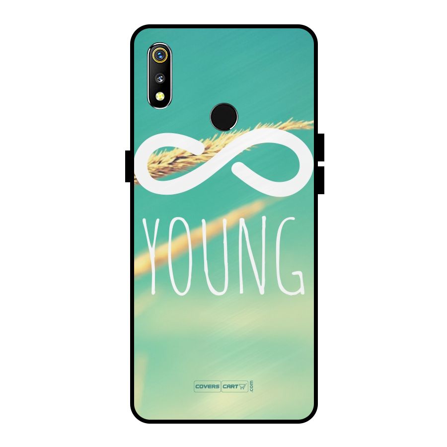 Infinity Young Metal Back Case for Realme 3i