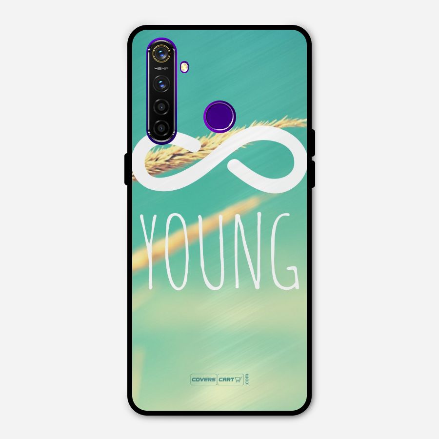Infinity Young Metal Back Case for Realme 5 Pro