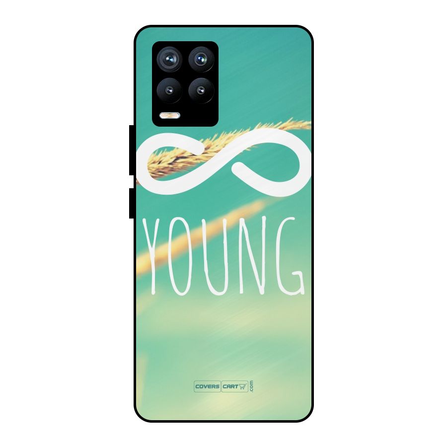 Infinity Young Metal Back Case for Realme 8 Pro