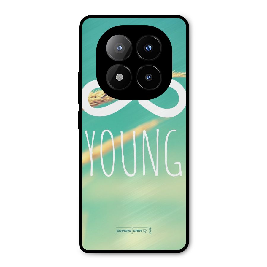 Infinity Young Metal Back Case for Redmi Note 14 Pro Plus 5G