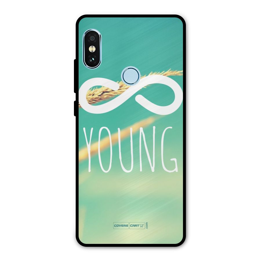 Infinity Young Metal Back Case for Redmi Note 5 Pro