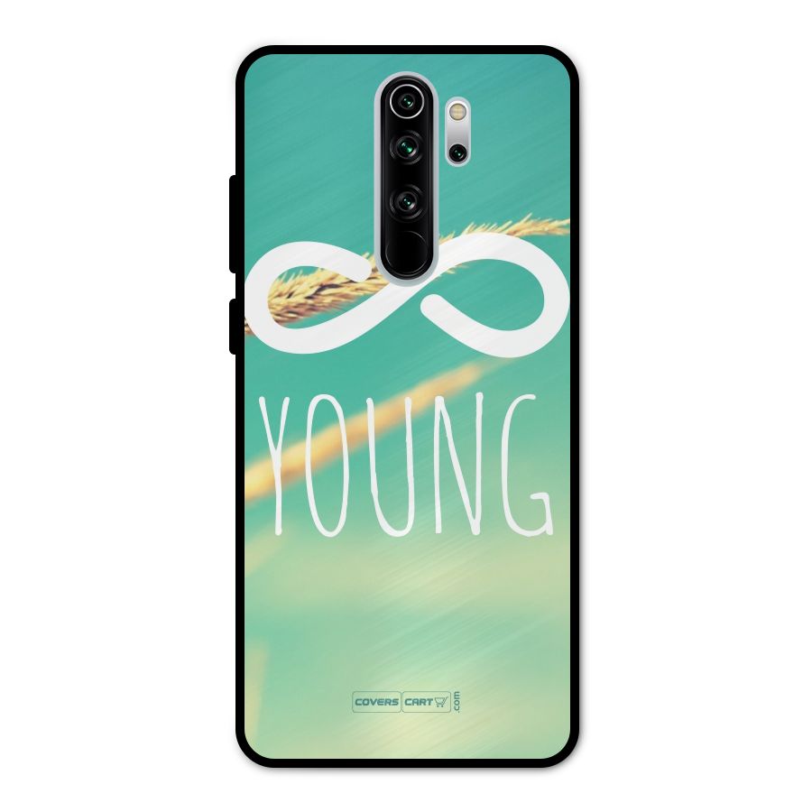 Infinity Young Metal Back Case for Redmi Note 8 Pro
