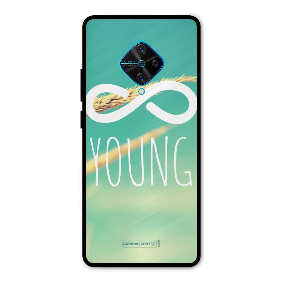 Infinity Young Metal Back Case for Vivo S1 Pro