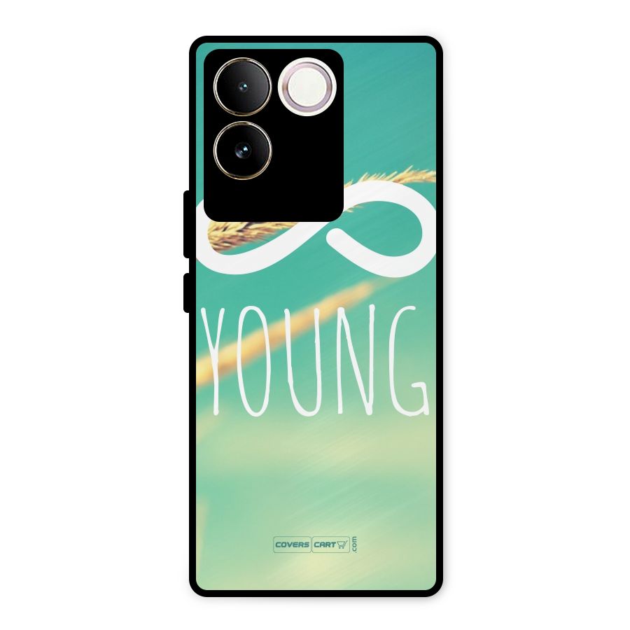 Infinity Young Metal Back Case for Vivo T2 Pro