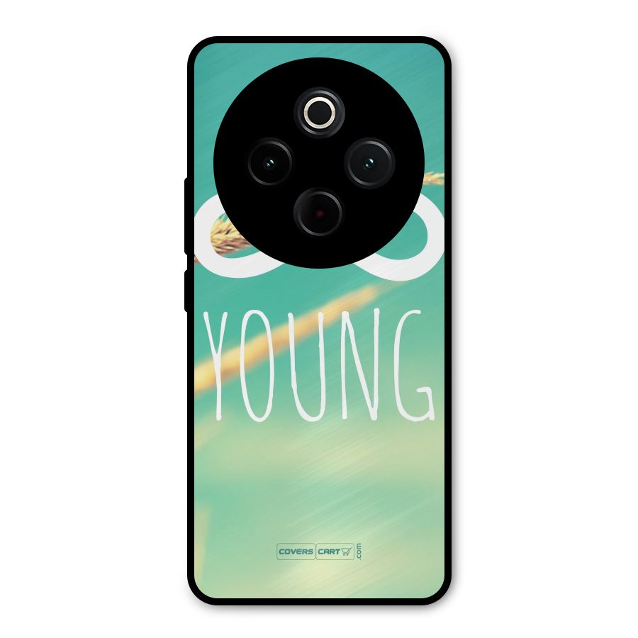 Infinity Young Metal Back Case for Vivo T4