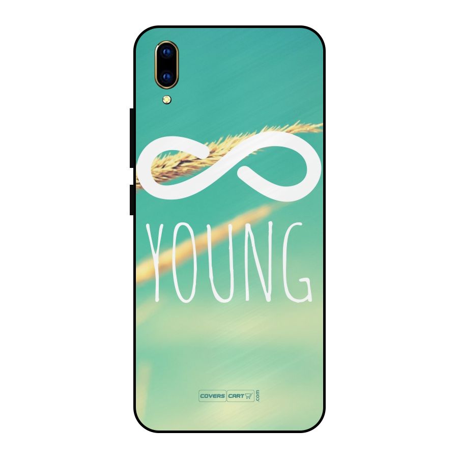 Infinity Young Metal Back Case for Vivo V11 Pro