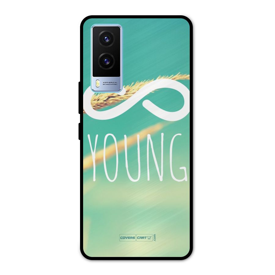 Infinity Young Metal Back Case for Vivo V21e 5G