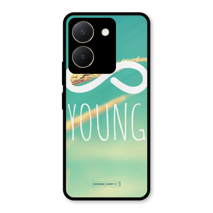 Infinity Young Metal Back Case for Vivo Y36