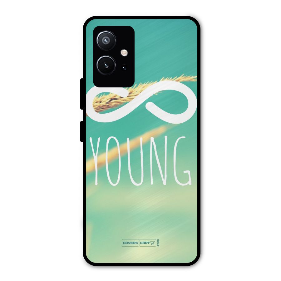 Infinity Young Metal Back Case for Vivo Y75 5G